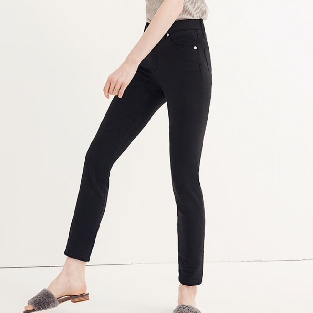 Madewell 9” mid rise skinny jeans